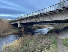 Svatava u "trojmostí" u ulice Citická