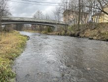 Svatava v centru obce Svatava