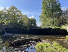 Litávka jez nad Libomyšlí